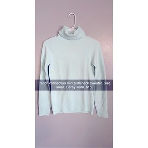 French connection turtleneck sweater